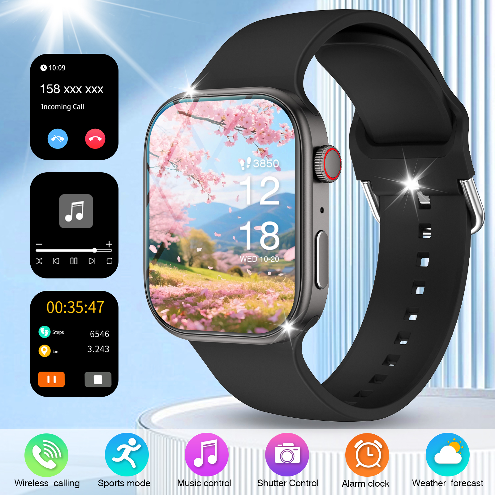 Smartwatch Iphone Watch For Men - New Smart Watch for Men and