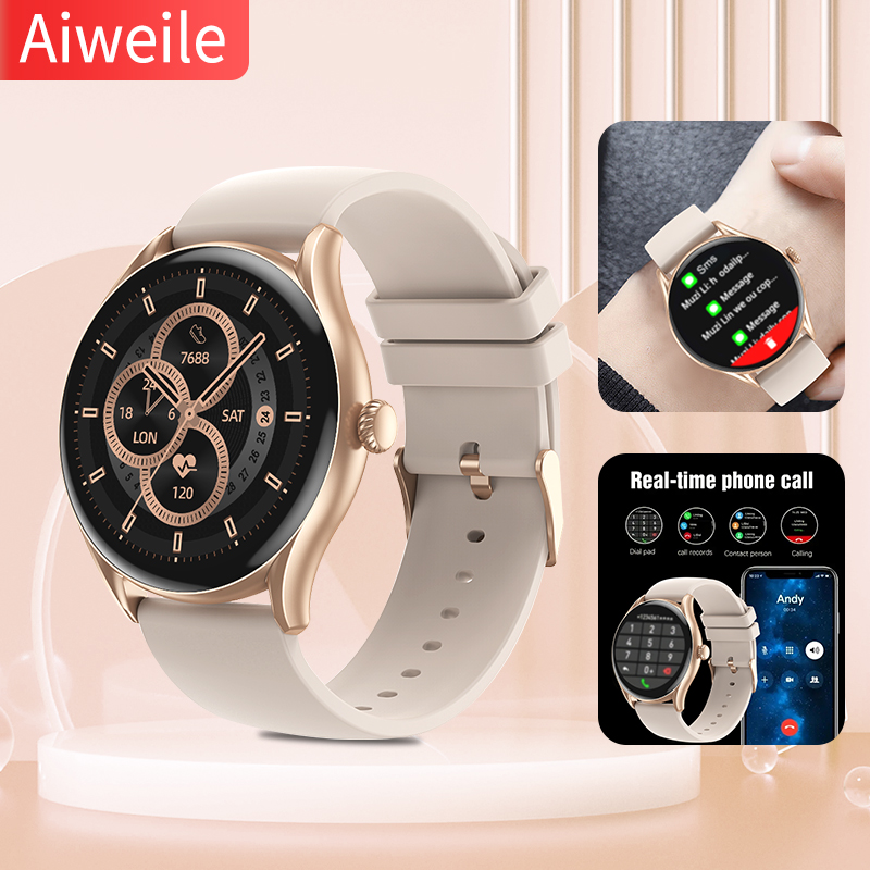 Smartwatch Iphone Watch For Men - Aiweile AW19 Men Women Smart Watch