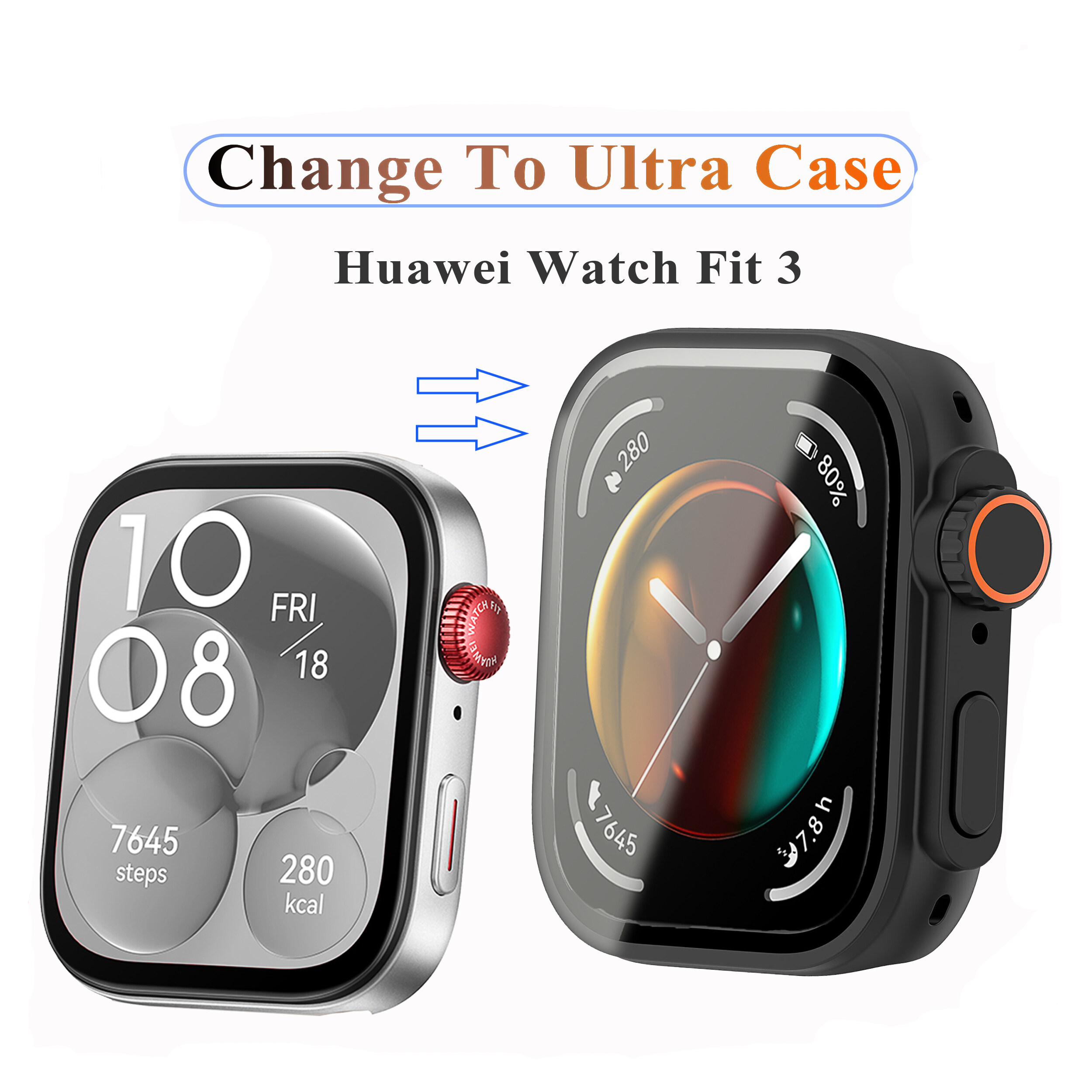 Smartwatch Watch Huawei - Change To Ultra Case for Huawei