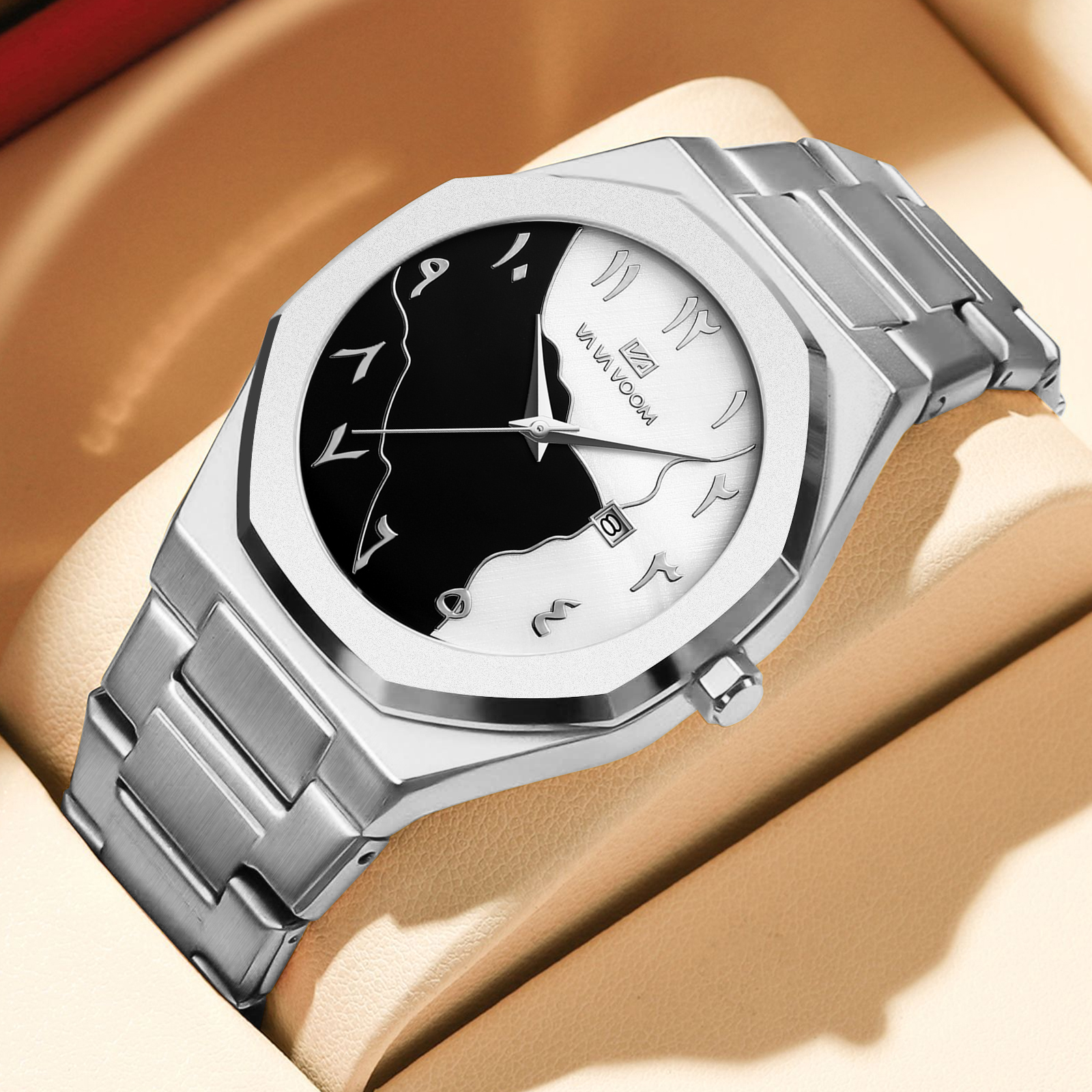 Smartwatch Branded Watches For Men - Top Brand Men Watch Marble Dial