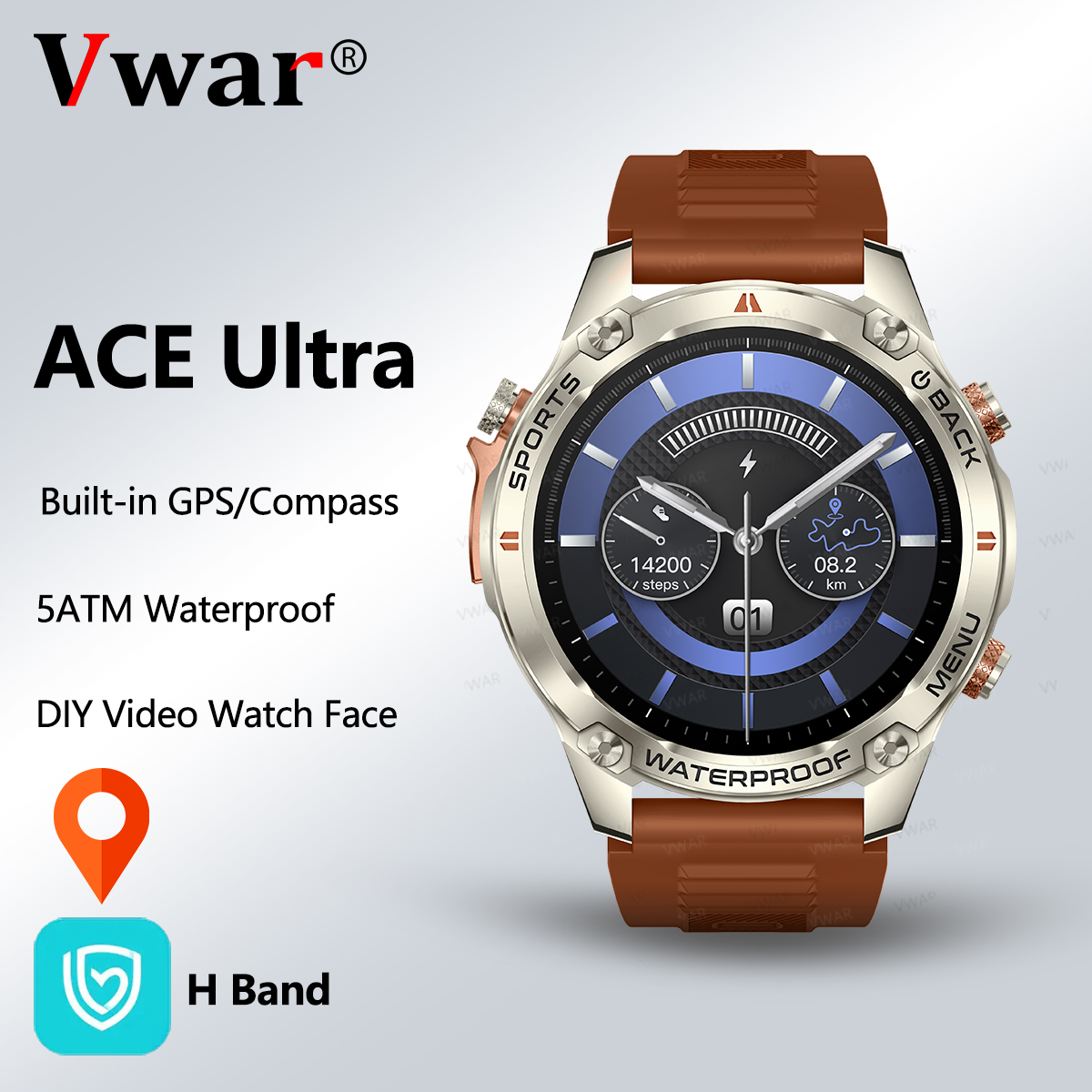 Watch Vs Smartwatch - NEW 2025 VWAR ACE Ultra GPS