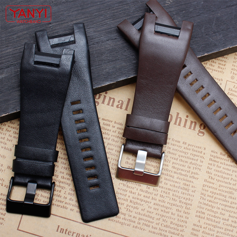 Diesel Watches Smartwatch - Genuine Leather Bracelet 32mm watchband for
