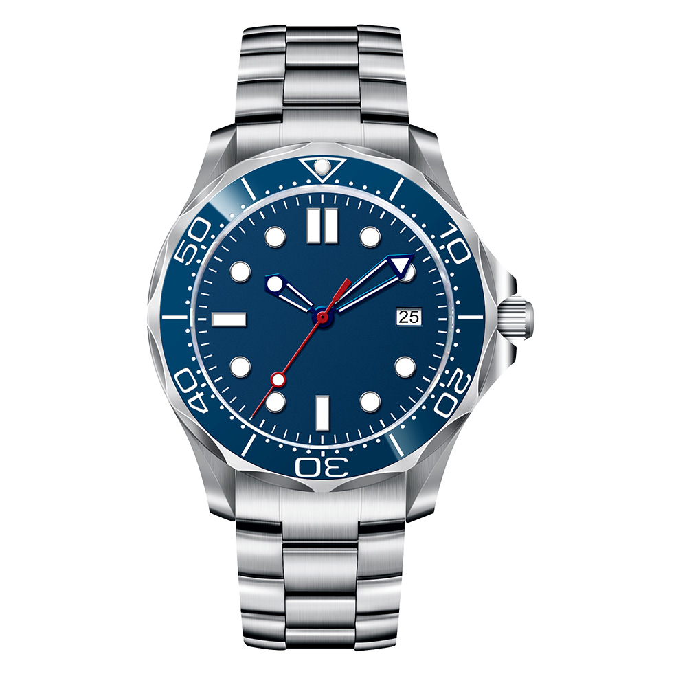 Luxury Ceramic Watch - Custom nh35 Watch 41mm Sapphire sterile