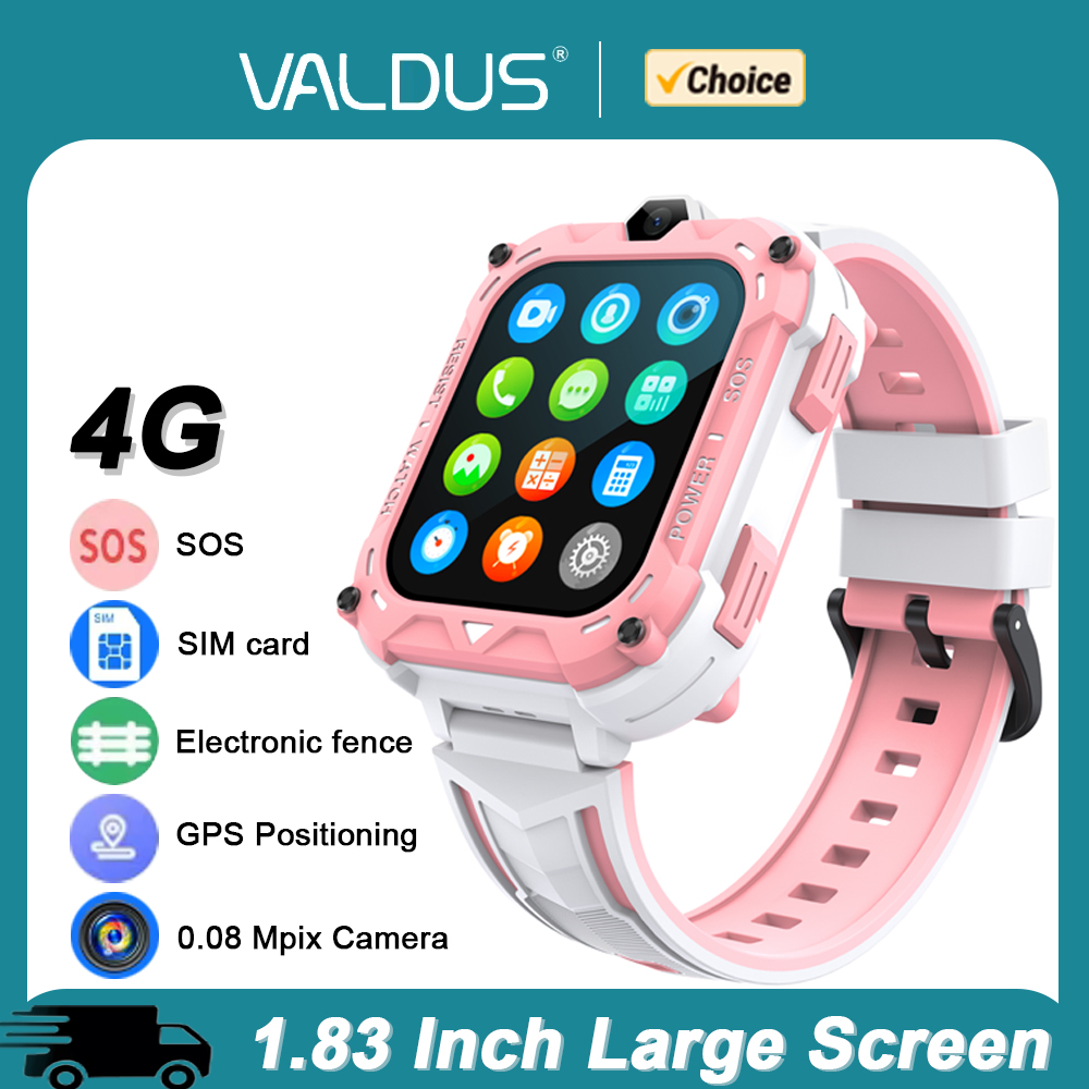 Watch Esim - VALDUS VK39 4G Kids Smartwatch GPS