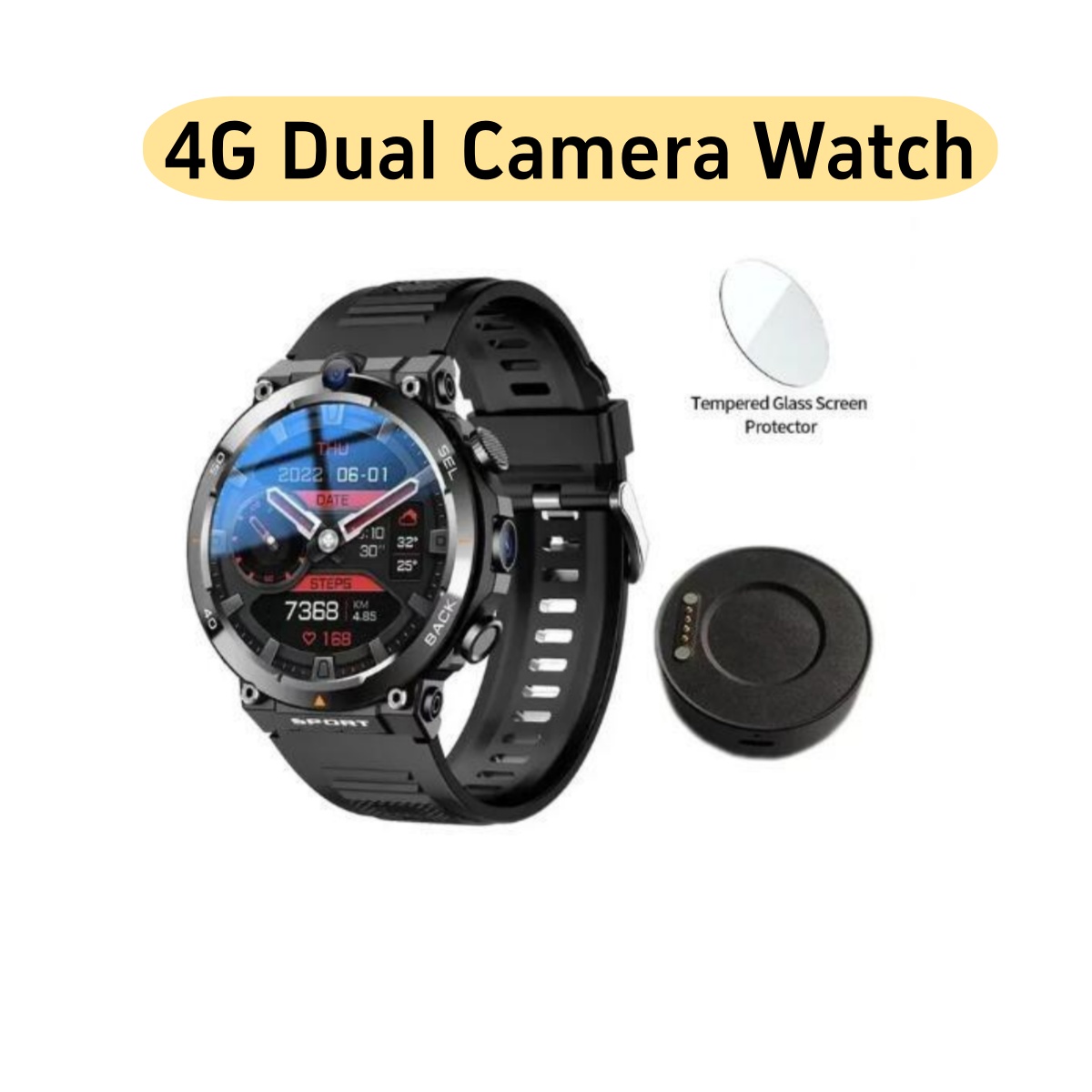 Smartwatch Watches For Women With Gps - 4G Smartwatch Men Women Business 4G
