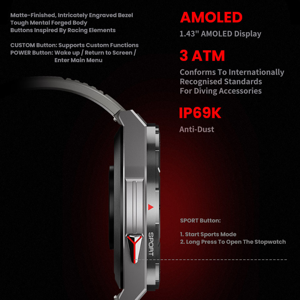 New Smart Watch GPS Sports Com - Watch Esim ulasan dan harga