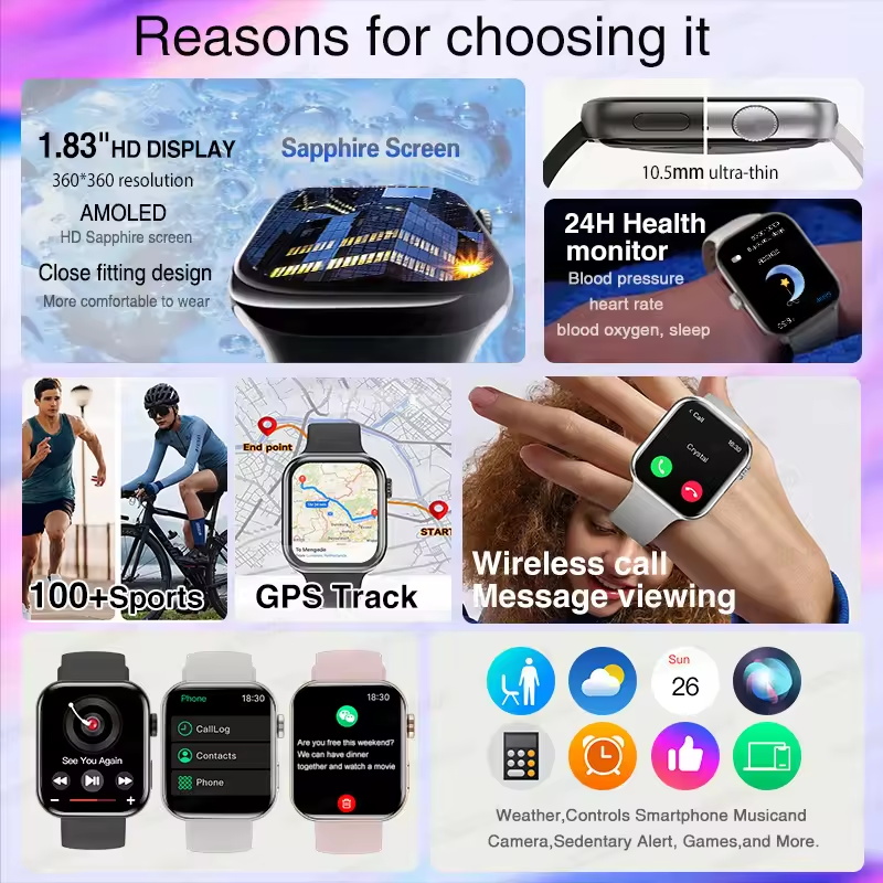Global Version Fashion NEW Wat - Smartwatch Watches For Women With Gps ulasan dan harga