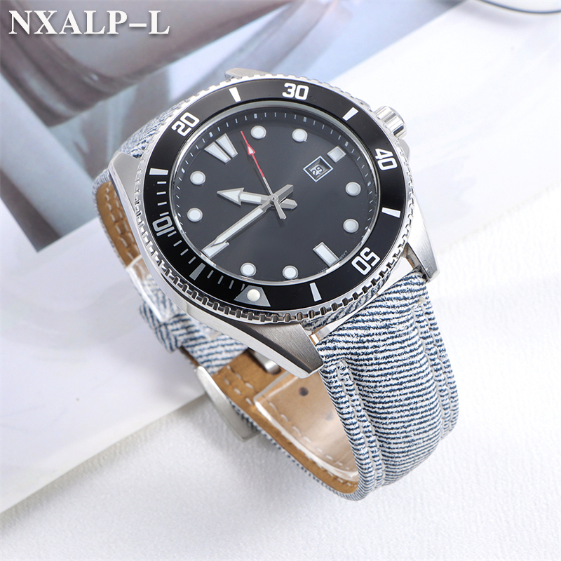 Denim Canvas Nylon Watch Strap - Omega Watches Smartwatch ulasan dan harga