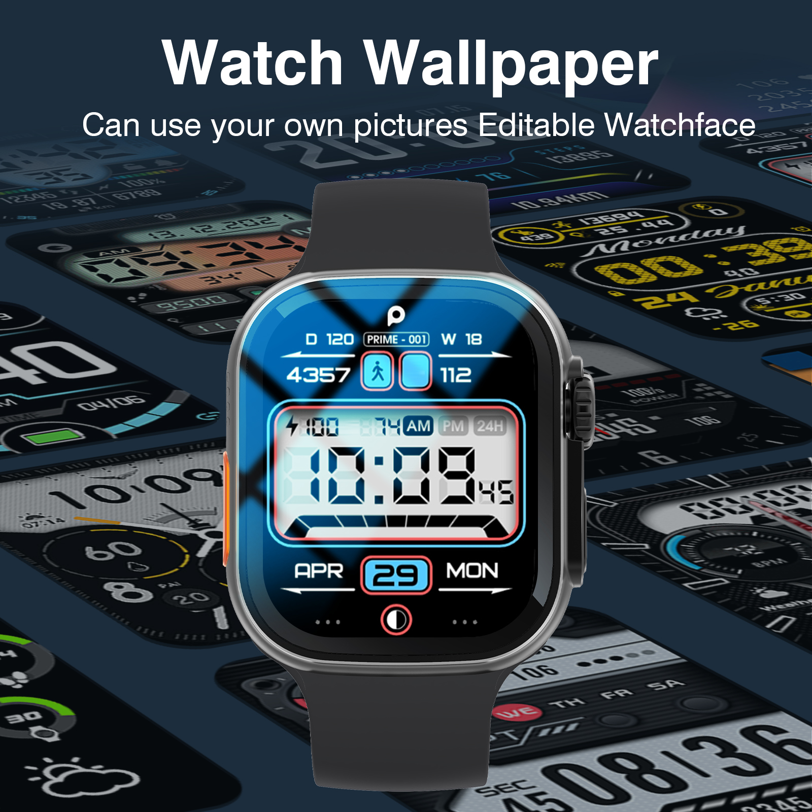2026 New Smart Watch, HD Large - Smartwatch Iphone Watch For Men ulasan dan harga