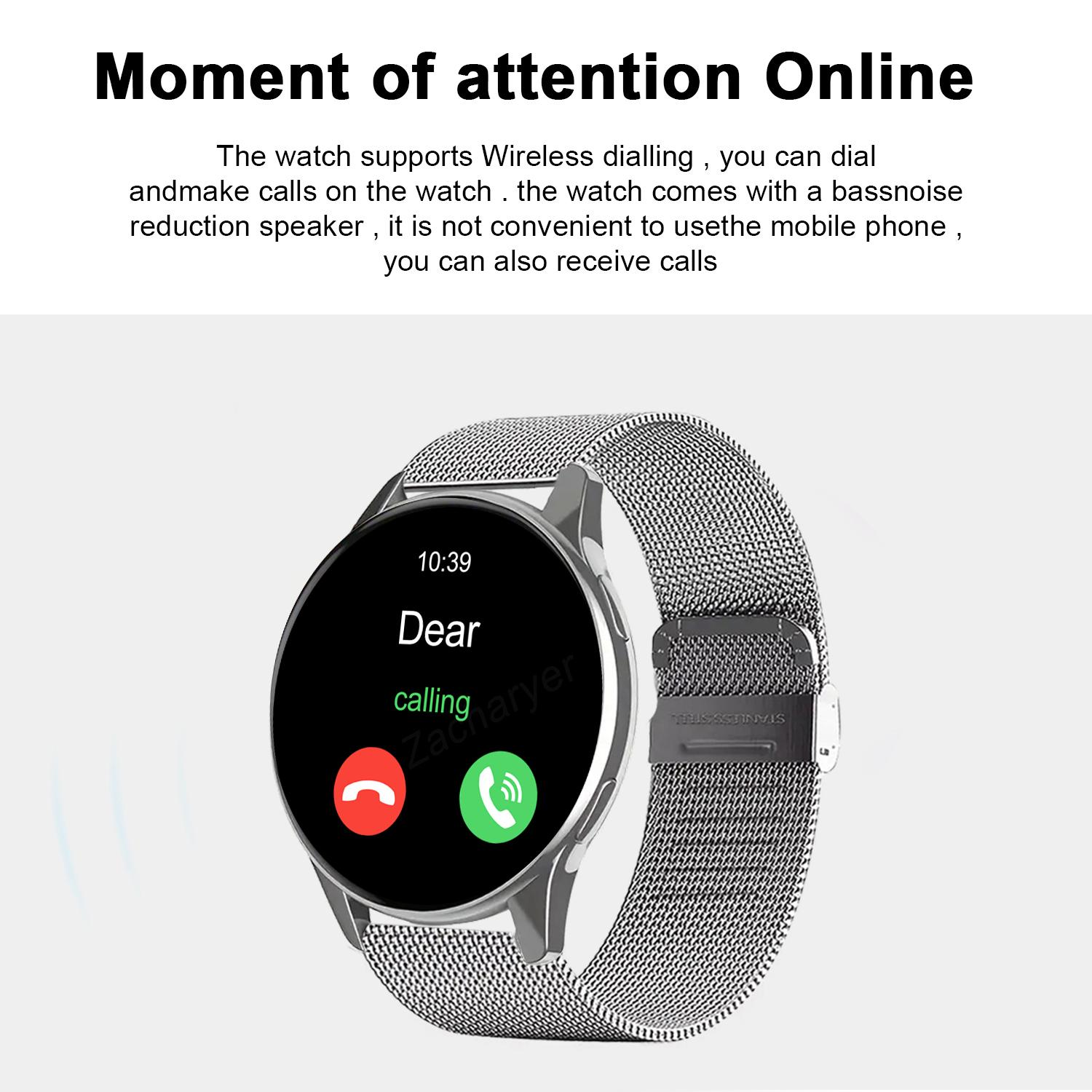 Smart Watch, Wireless Call/Dia - Smartwatch Iphone Watch For Men ulasan dan harga