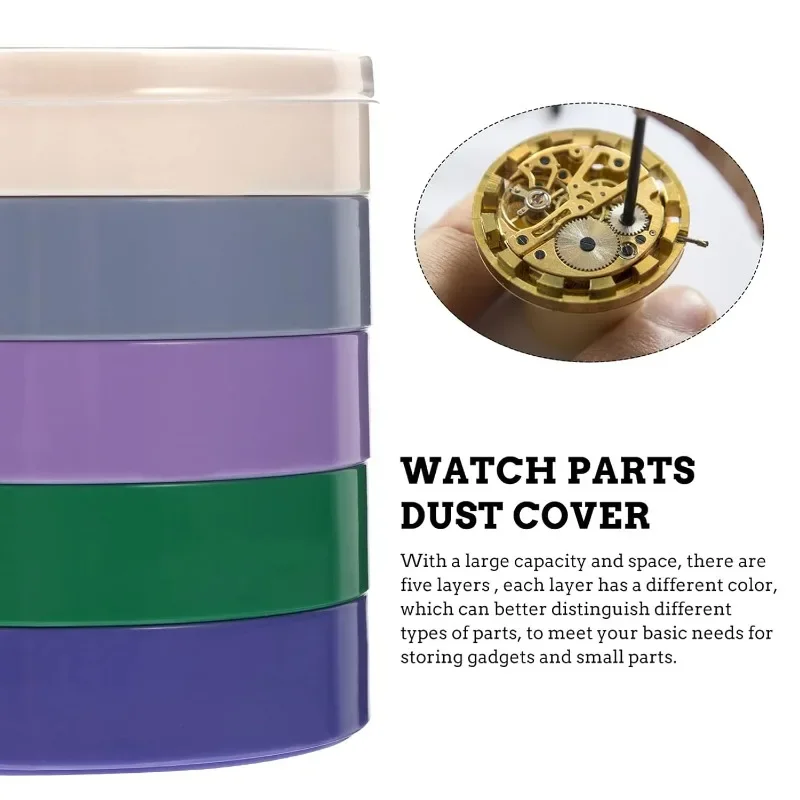 Layer Watch Parts Storage Box  - Watch Lubricant Oil ulasan dan harga