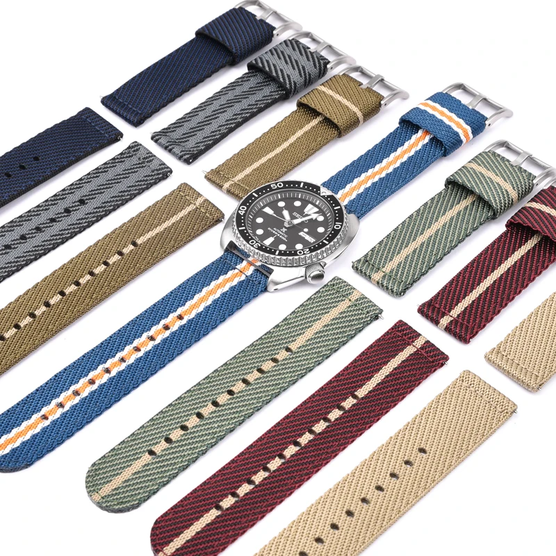18mm 20mm 22mm 24mm Nylon Weav - Omega Watches Smartwatch ulasan dan harga