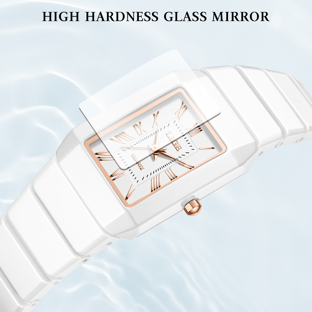 LIGE Watch women's wristwatch  - Luxury Ceramic Watch ulasan dan harga