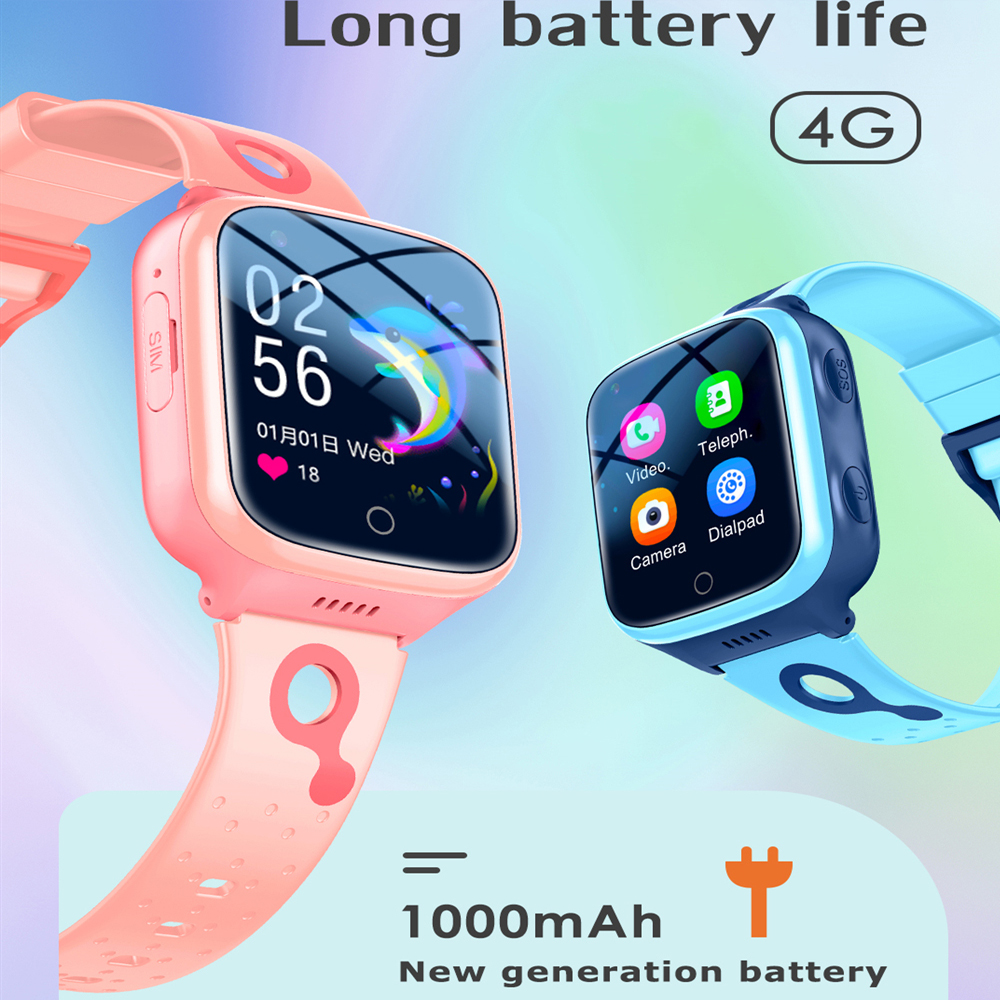 4G Smart Watch Kids GPS Tracke - Smartwatch Watches Best Gift For Boys ulasan dan harga