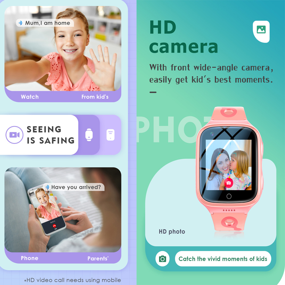 4G Smart Watch Kids GPS Tracke - Smartwatch Watches Best Gift For Boys ulasan dan harga