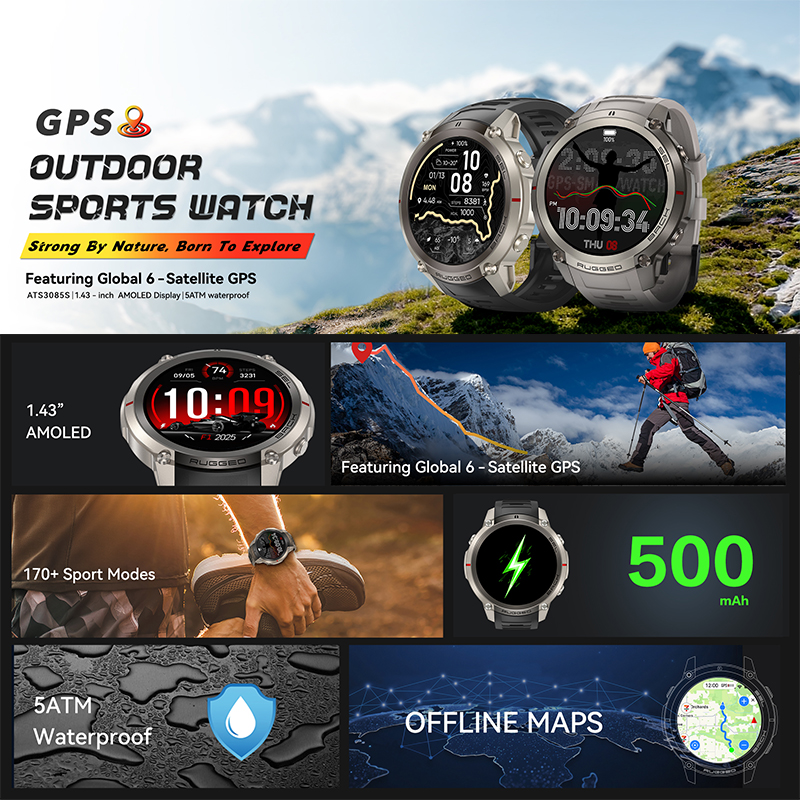 2026 New GPS Map Navigation Sm - Smartwatch Watches For Women With Gps ulasan dan harga