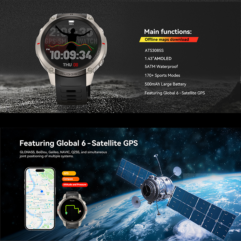 2026 New GPS Map Navigation Sm - Smartwatch Watches For Women With Gps ulasan dan harga
