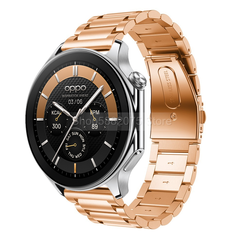 Stainless Steel Strap For OneP - Smartwatch Oneplus Watches ulasan dan harga