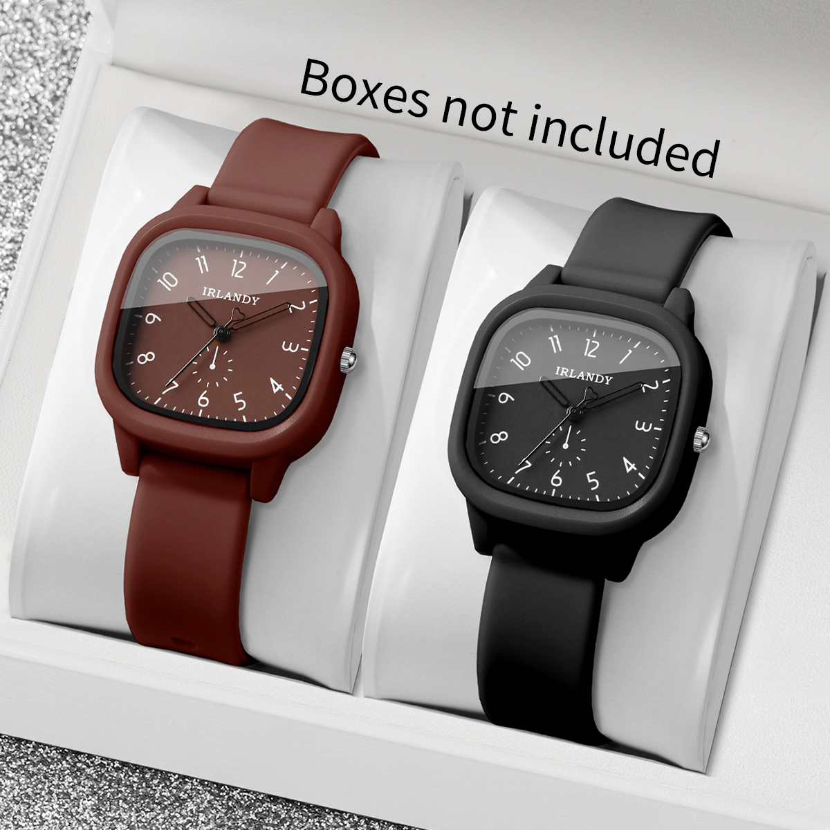 2PCS/Set Fashion Square Arabic - Ladies Fashion Watch ulasan dan harga