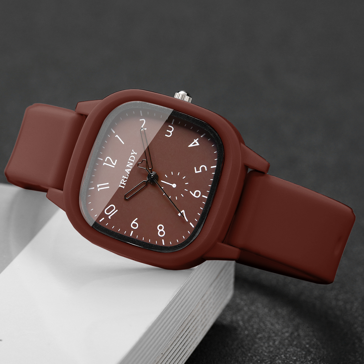 2PCS/Set Fashion Square Arabic - Ladies Fashion Watch ulasan dan harga