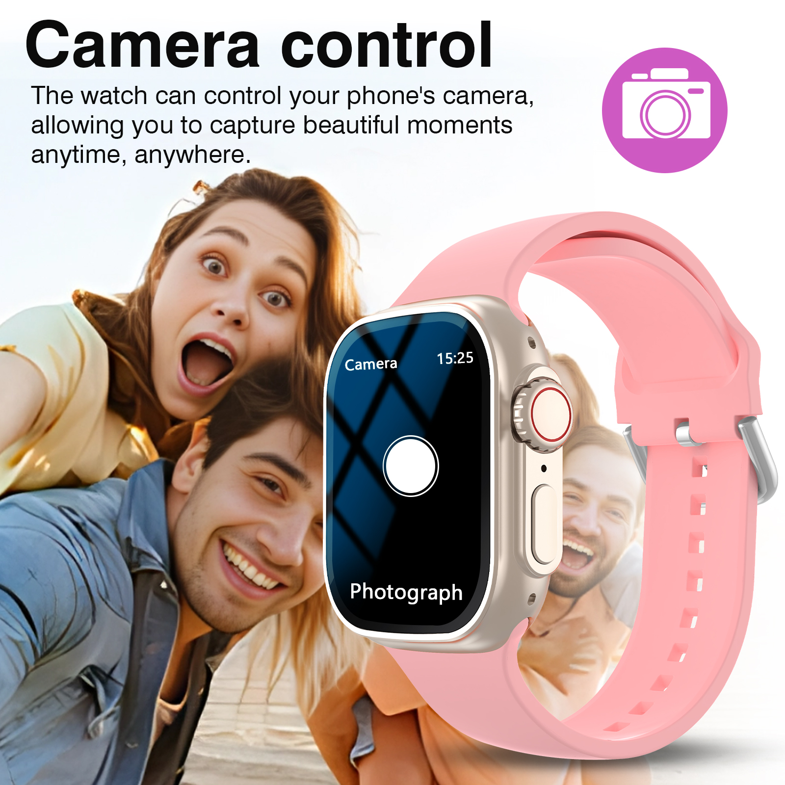 2026 New HD Full-Touch Smart W - Watch 7 Smartwatch Iphone ulasan dan harga