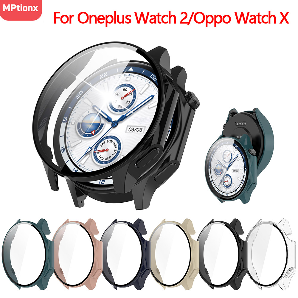 PC Case+Glass for Oneplus Watc - Smartwatch Oneplus Watches ulasan dan harga