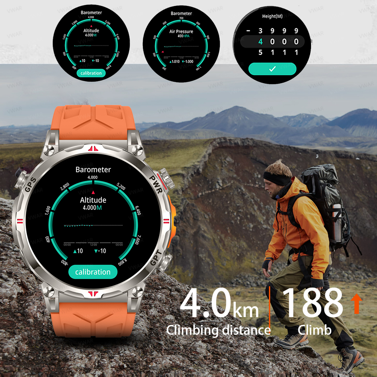 2025 New VWAR GPS Smartwatch 1 - Watch Vs Smartwatch ulasan dan harga