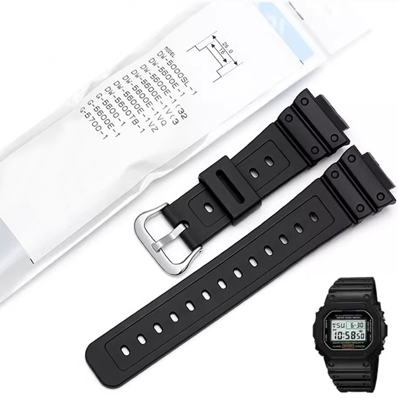 Silicone Small square resin St - Smartwatch Casio Watches For Men ulasan dan harga