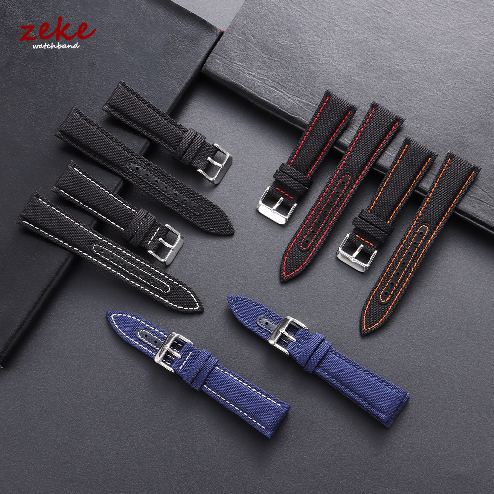 Sailcloth Watch Strap 20mm 22m - Omega Watches Smartwatch ulasan dan harga