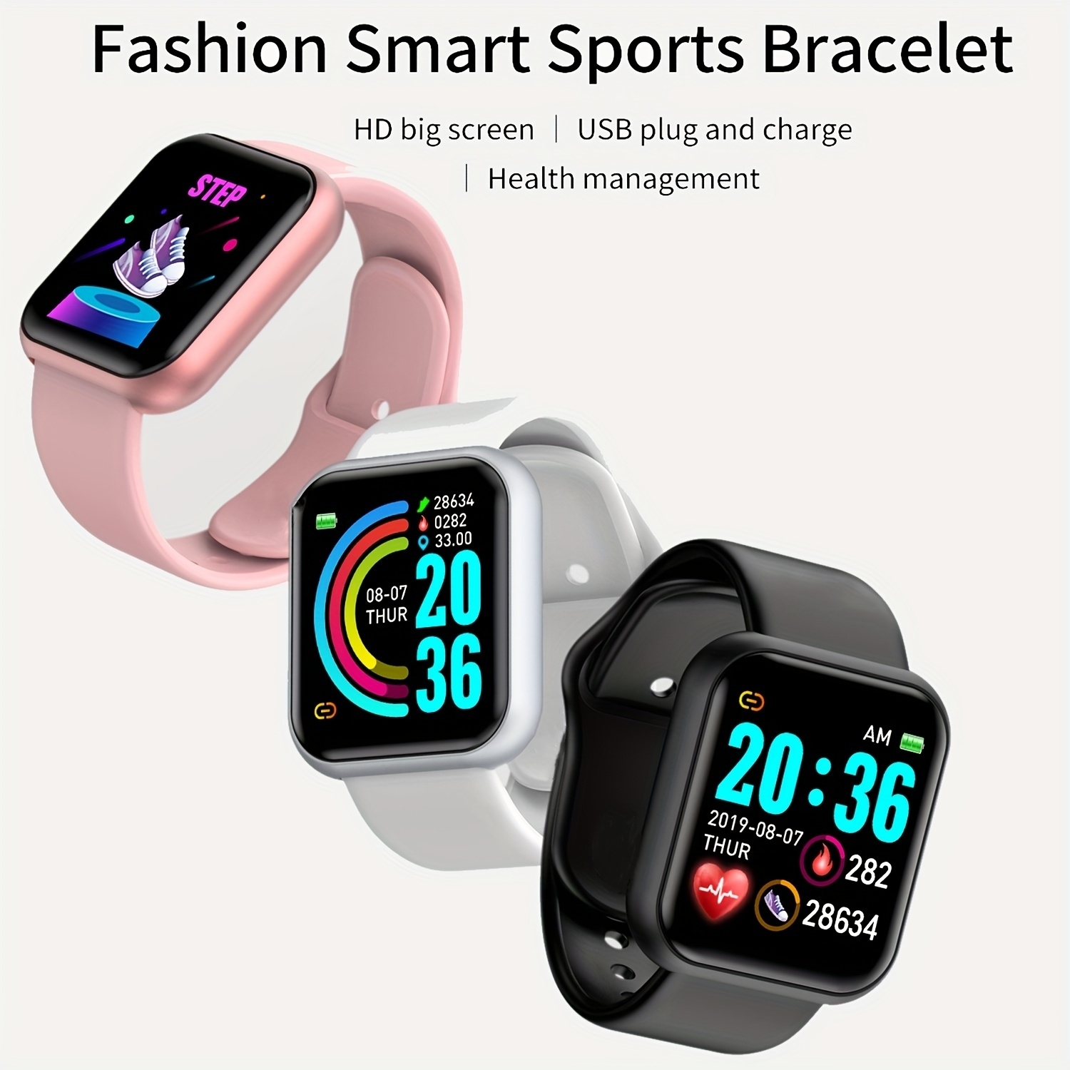 Smart Watch For Men Women Spor - Watch Smart Y68 ulasan dan harga