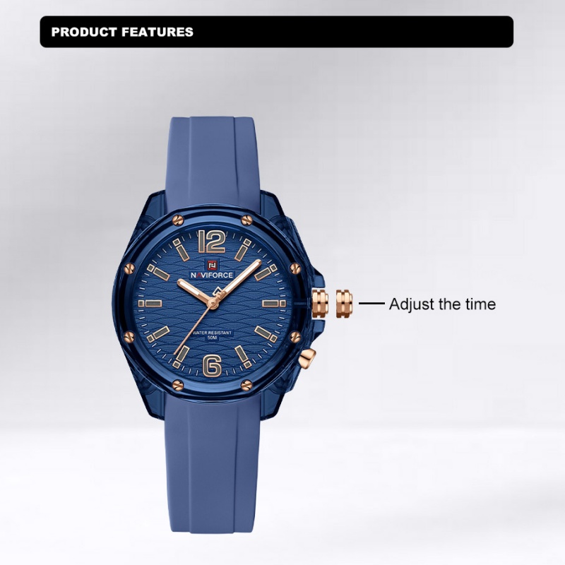 NAVIFORCE Women New Fashion Qu - Ladies Fashion Watch ulasan dan harga