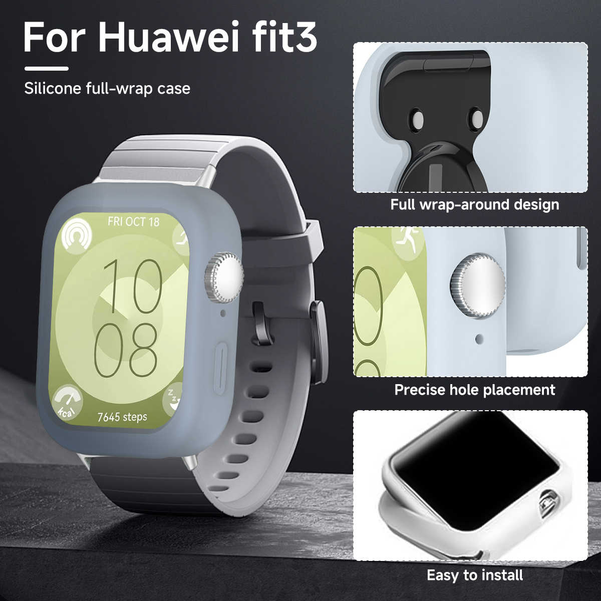 TPU Silicone Case For Huawei W - Smartwatch Watch Huawei ulasan dan harga