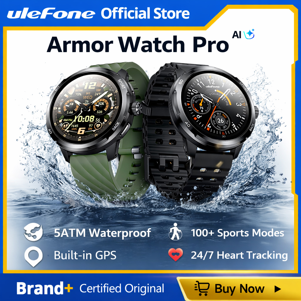 Ulefone Armor Watch Pro Smartw - Smartwatch Watches For Women With Gps ulasan dan harga