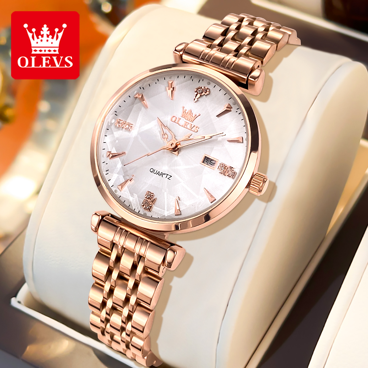 OLEVS brand beautiful women's  - Ladies Fashion Watch ulasan dan harga