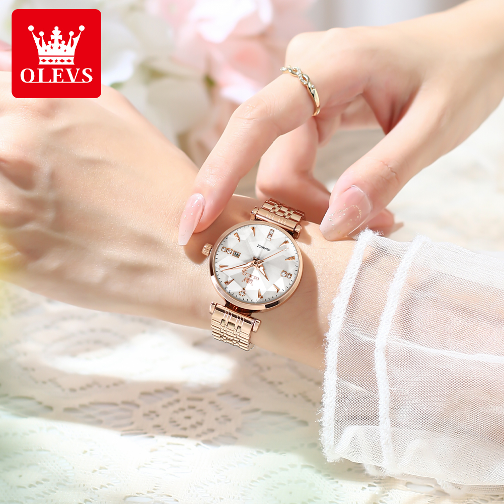 OLEVS brand beautiful women's  - Ladies Fashion Watch ulasan dan harga