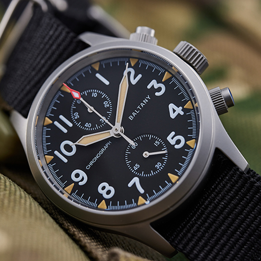 39mm Vintage Pilot Chronograph - Diesel Watches Smartwatch ulasan dan harga