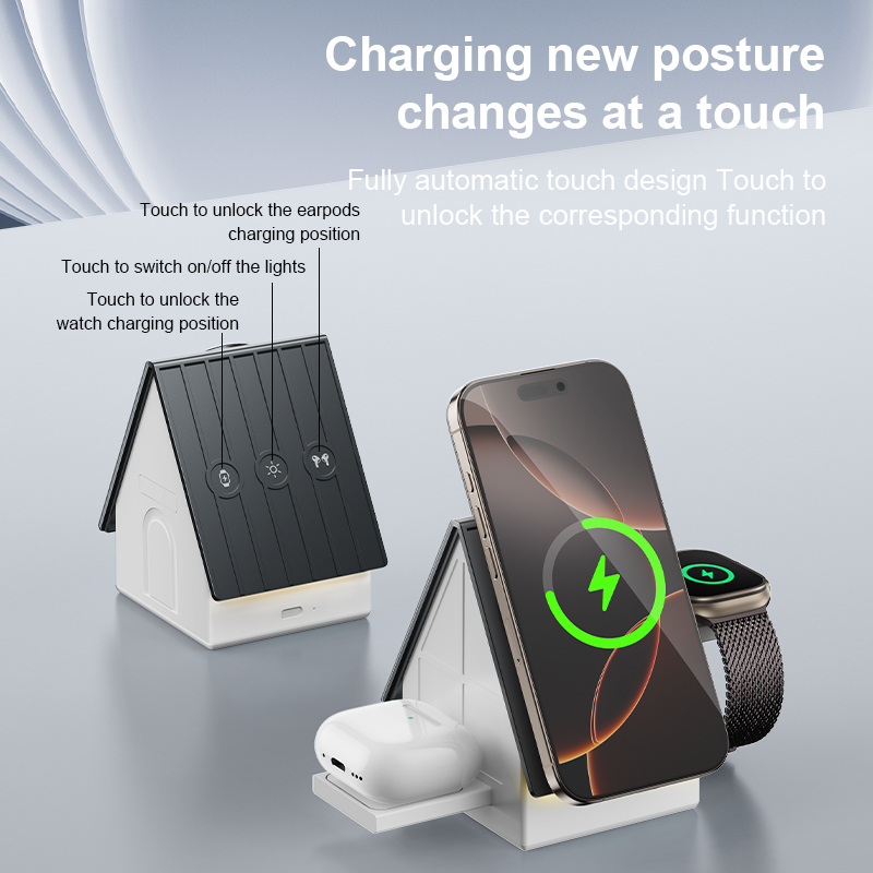 3 in 1 Charging Station Super  - Smartwatch Iphone Watch For Men ulasan dan harga