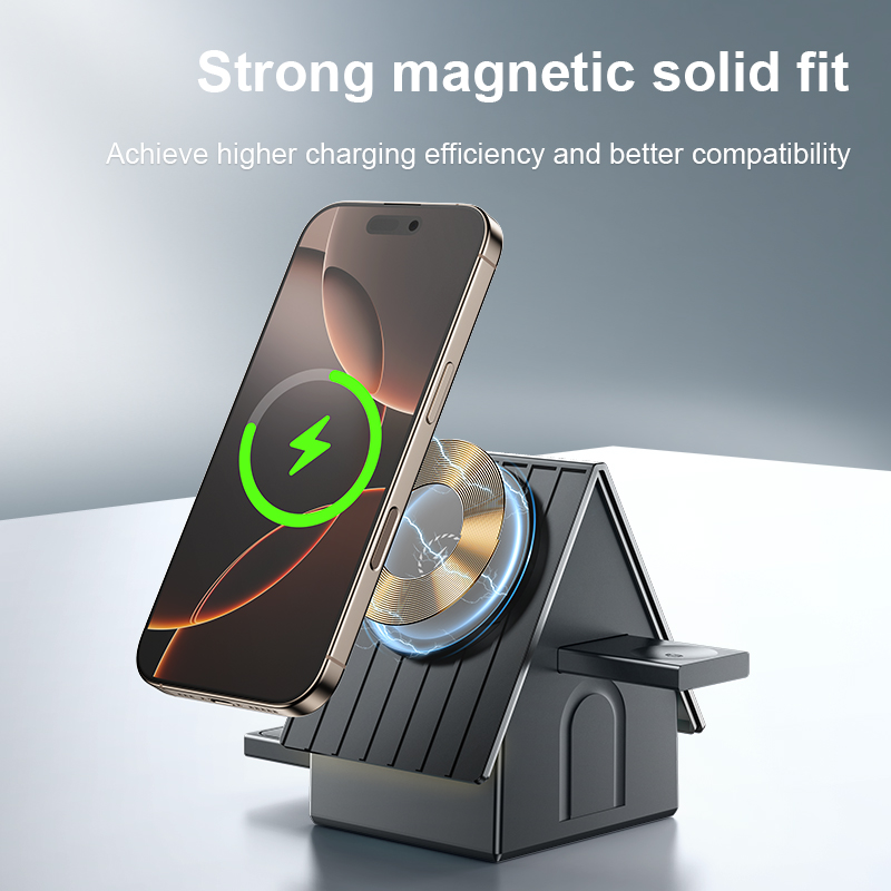 3 in 1 Charging Station Super  - Smartwatch Iphone Watch For Men ulasan dan harga