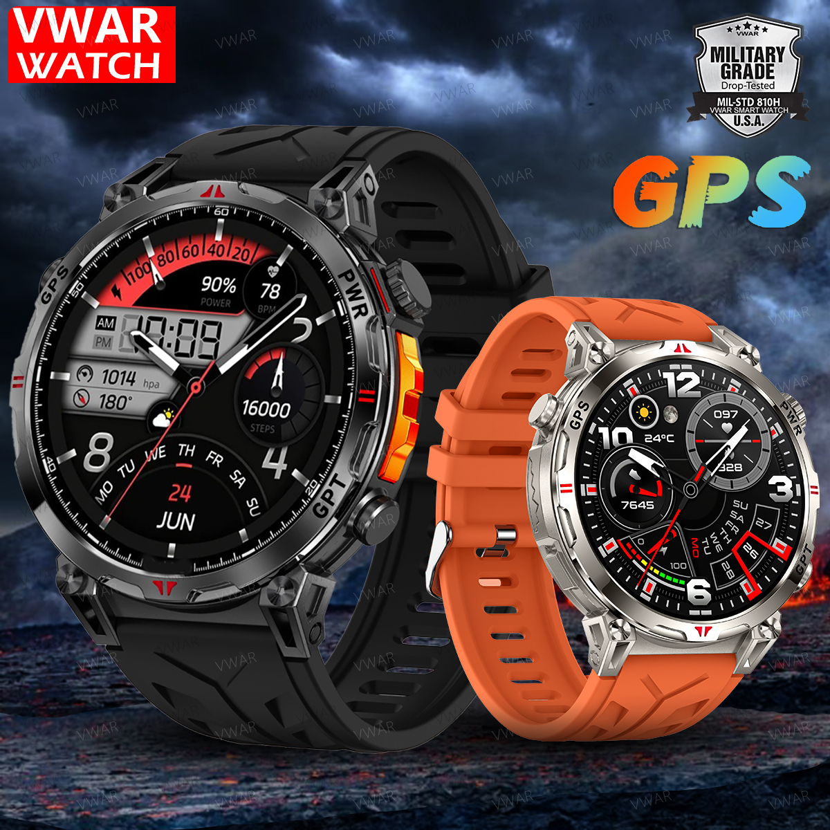 VWAR Oudtoor GPS Smart Watch B - Watch Vs Smartwatch ulasan dan harga