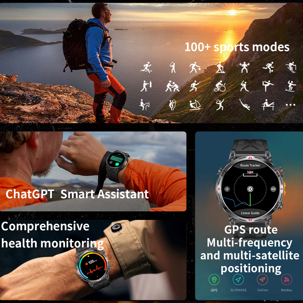 2025 New VWAR Air5 Ultra GPS S - Watch Vs Smartwatch ulasan dan harga
