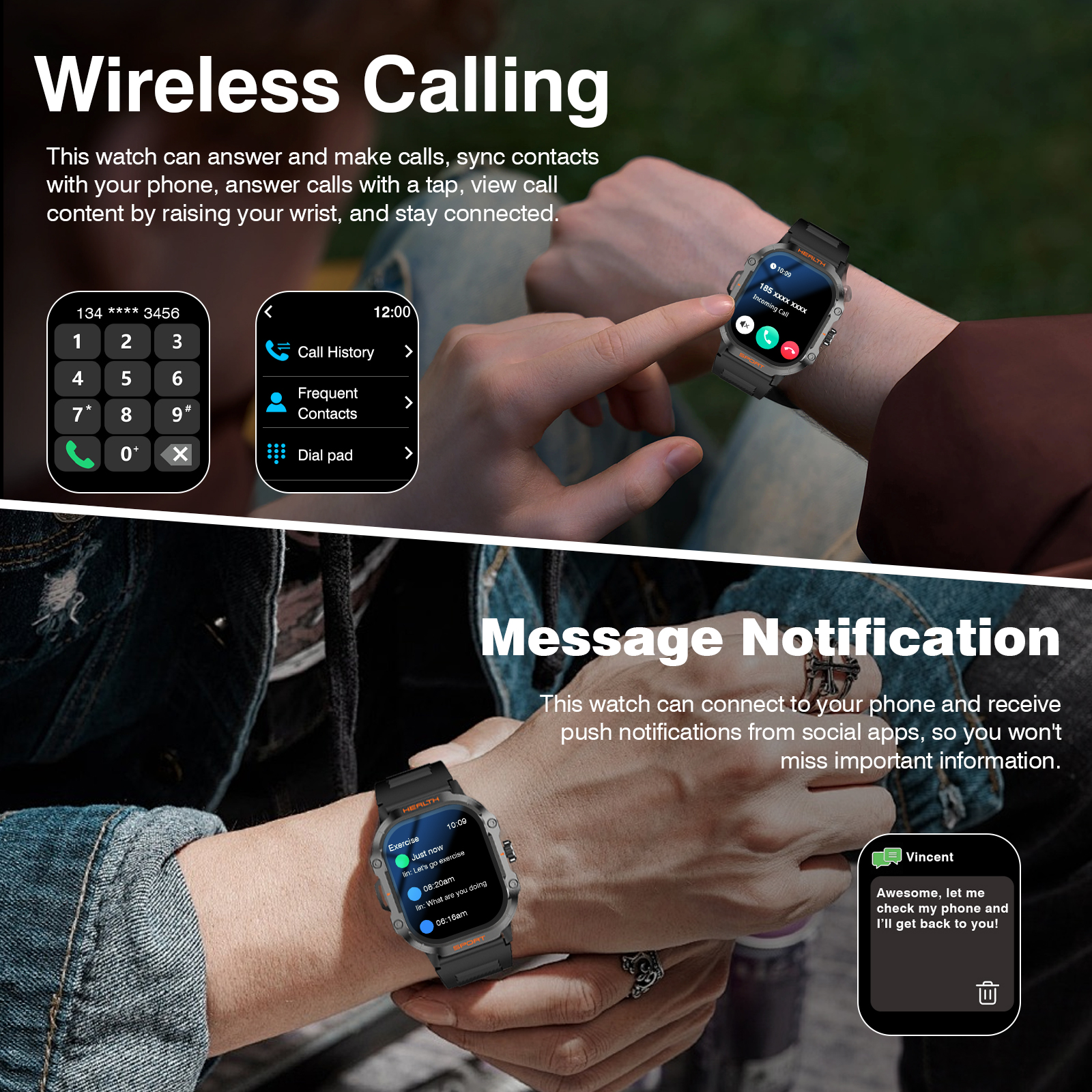 New Smartwatch for Men and Wom - Smartwatch Iphone Watch For Men ulasan dan harga
