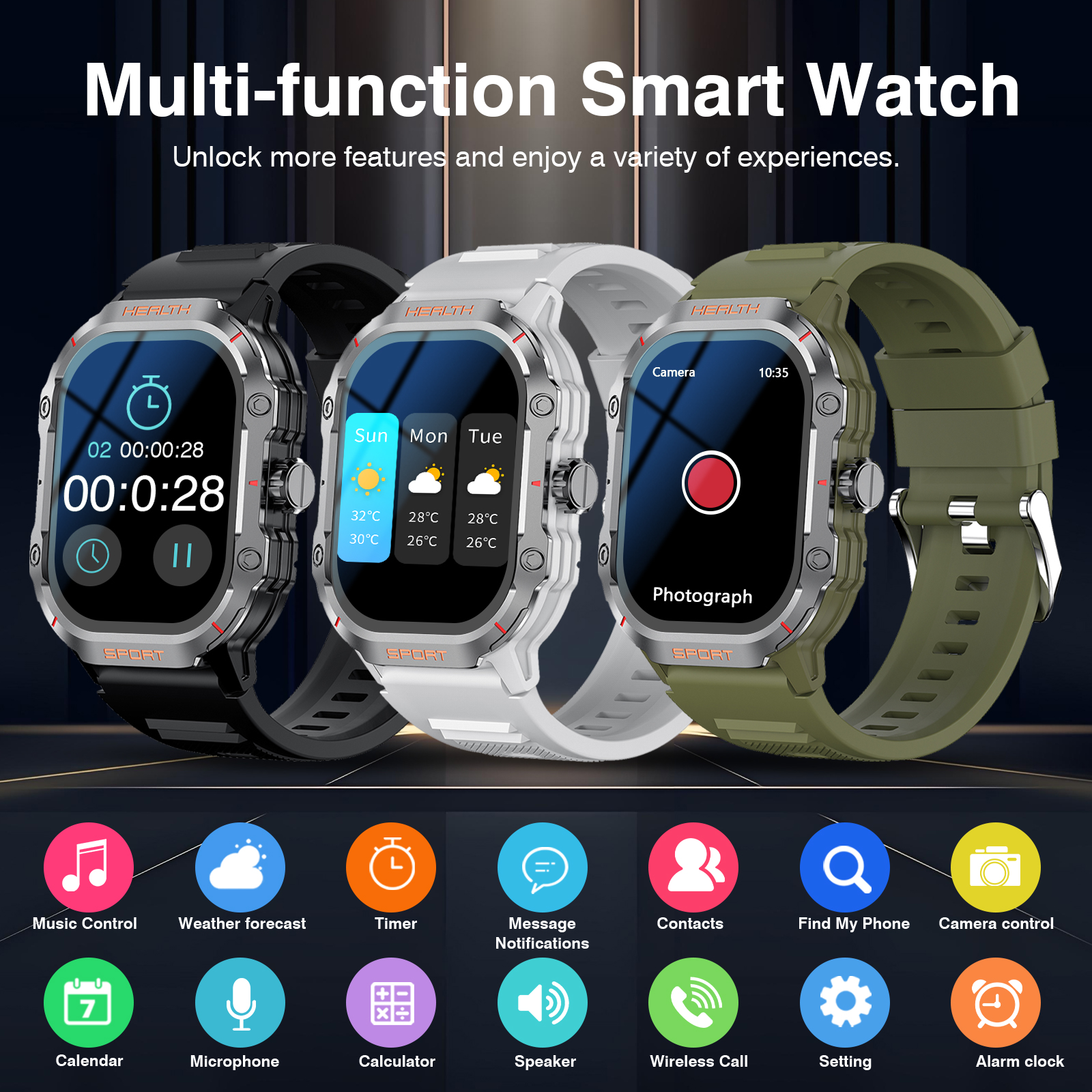 New Smartwatch for Men and Wom - Smartwatch Iphone Watch For Men ulasan dan harga