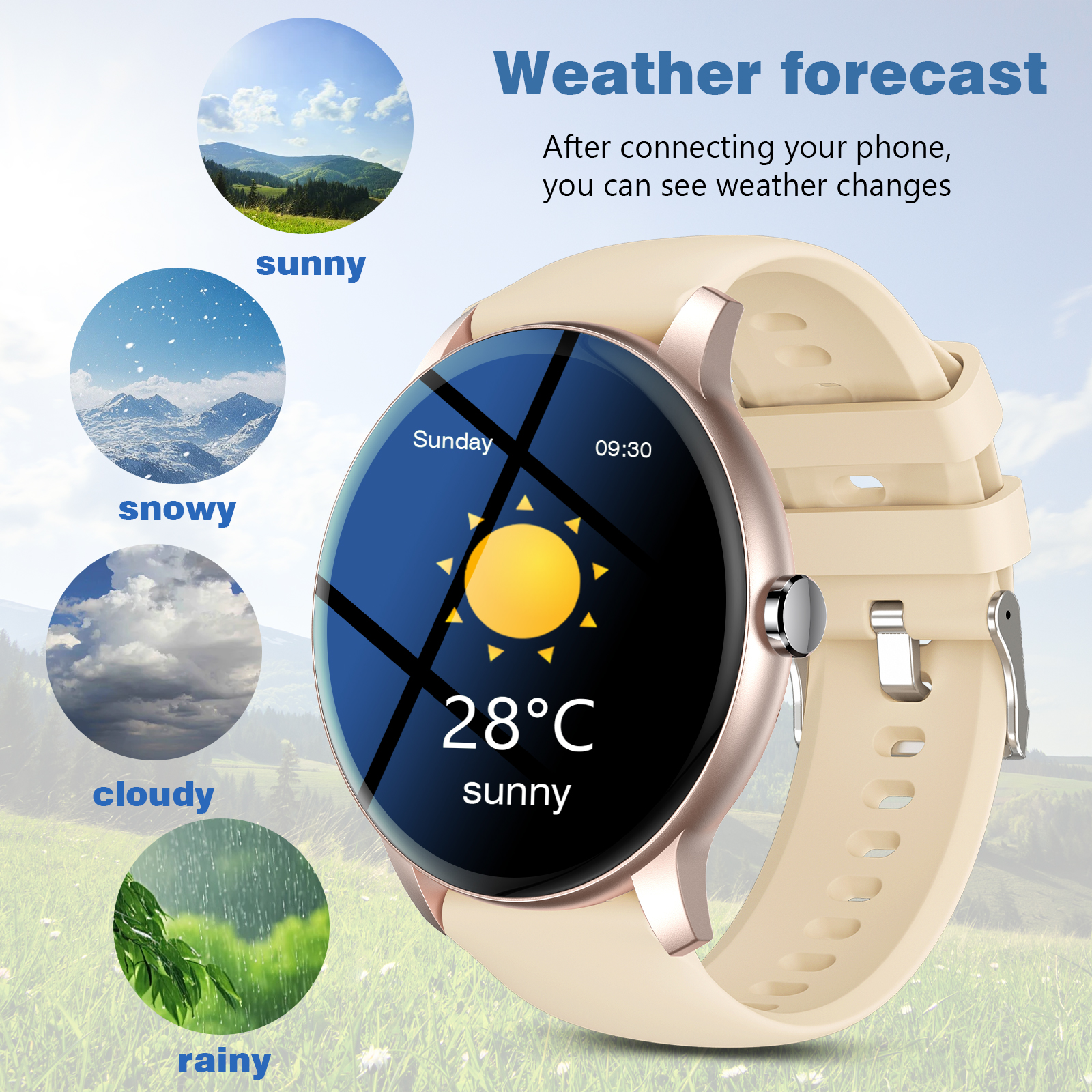Smart Watch, Wireless Call/Dia - Smartwatch Iphone Watch For Men ulasan dan harga