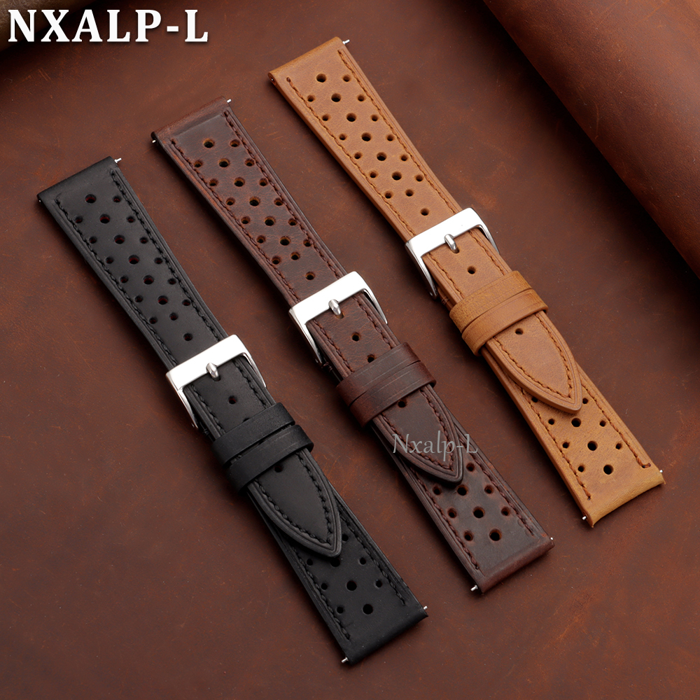 Vintage Cowhide Watch Band 18m - Omega Watches Smartwatch ulasan dan harga