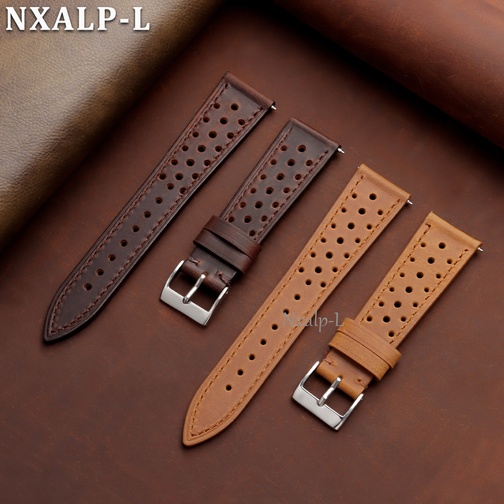 Vintage Cowhide Watch Band 18m - Omega Watches Smartwatch ulasan dan harga
