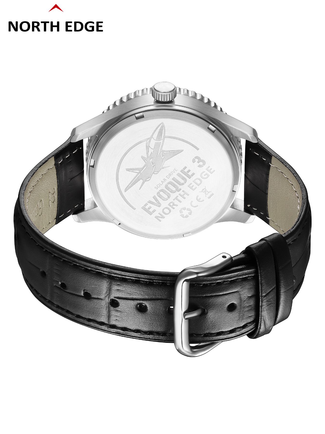 NORTH EDGE EVOQUE 3 Pilot Seri - Solar Powered Watch ulasan dan harga
