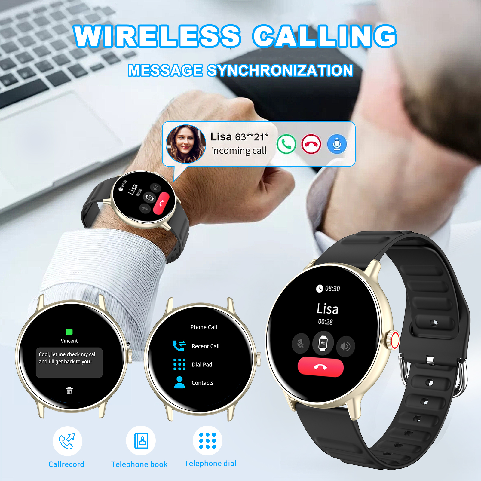 New Smart Watch for Men and Wo - Smartwatch Iphone Watch For Men ulasan dan harga