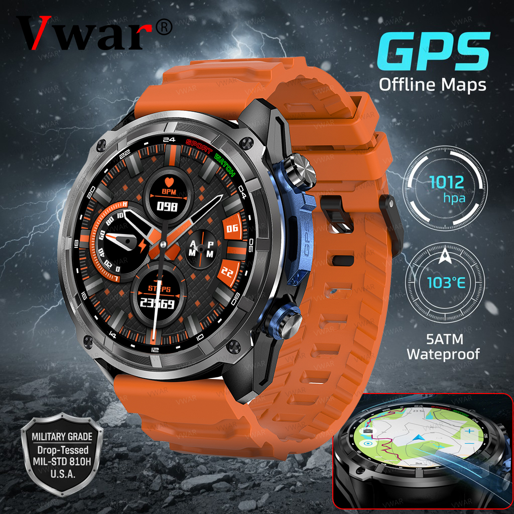 2025 New GPS SmartWatch Offlin - Watch Vs Smartwatch ulasan dan harga