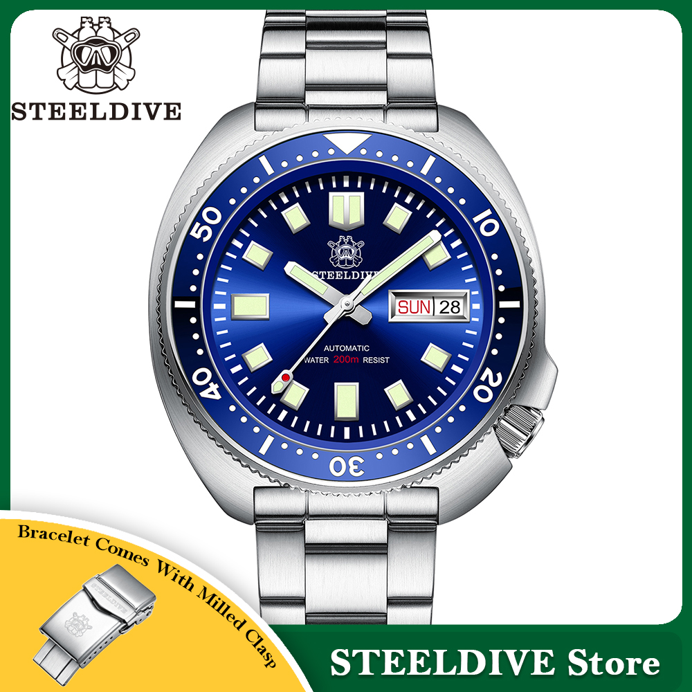STEELDIVE Brand 44mm Captain W - Diesel Watches Smartwatch ulasan dan harga