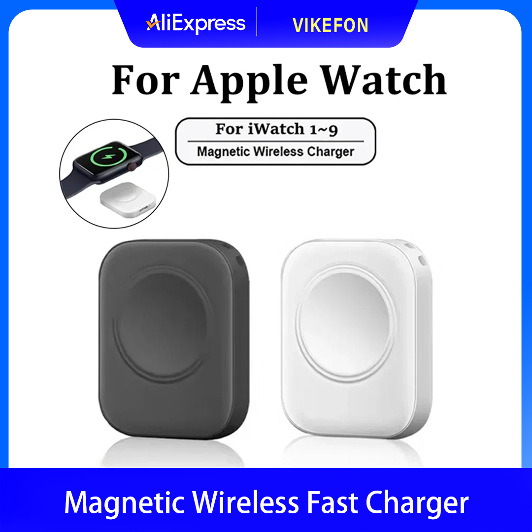 Magnetic Wireless Fast Charger - Watch 7 Smartwatch Iphone ulasan dan harga
